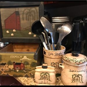 Country Farmhouse Kitchen Accessories